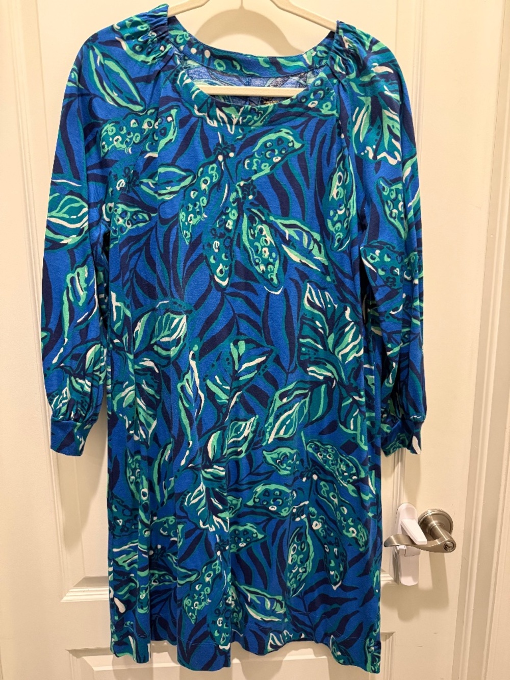 Lilly Pulitzer Long-Sleeved Dress, Size XL